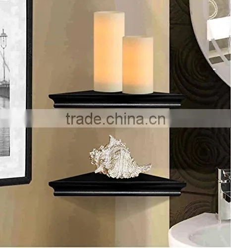 2016 New Arrival Living Room Corner Shelf Home Furniture MDF Wood Wall Floating Wall Shelf photo-2