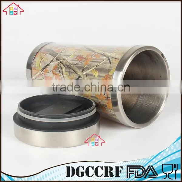 NBRSC Wholesale Promotional 16oz Paper Insert Stainless Steel Tumbler,16oz Plastic Tumbler With Stainless Steel Liner Mug photo-3