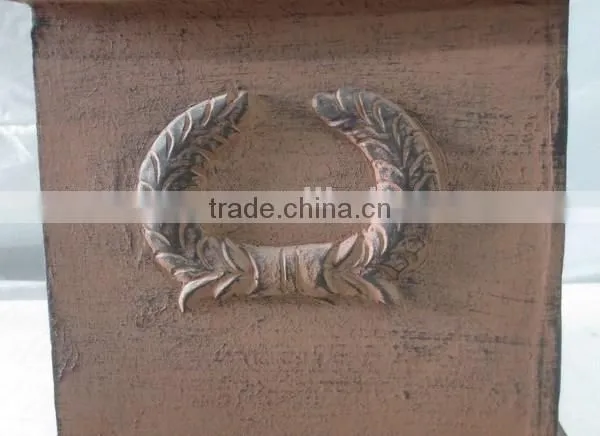 Garden Antique Fiberglass Urn Planter Wholesale photo-4