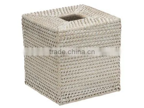 Rattan Tissue Paper Box Holder photo-4