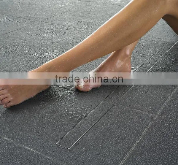 JINXIN 304 Linear Floor Drain With Tile Insert_linear Tile Insert Drain photo-4