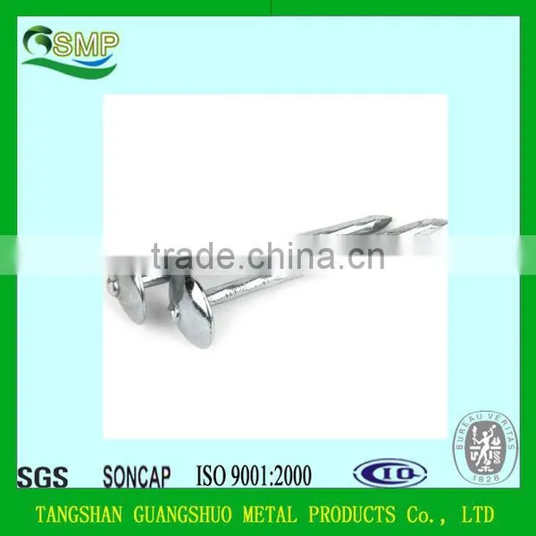 Umbrella Head Twist/Screw/smooth Shank Roofing Nails With Washer photo-4
