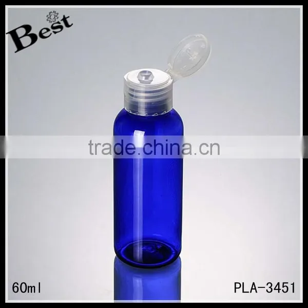60ml Blue Pet Dropper Bottle Cosmetic Container Pet Dropper Bottle Wholesale photo-2