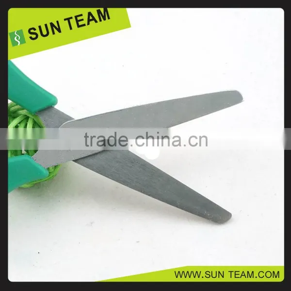Round Tip Blade School Sationery Colorful Student Scissors photo-4
