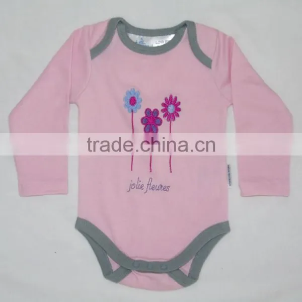 Newborn C100% Organic Cotton White Baby Clothing Summer Style Long Sleeves Clothes photo-2