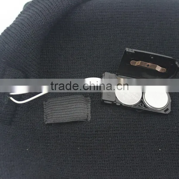 Cap Factory Acrylic Material Led Light Ski Beanie Hats photo-5