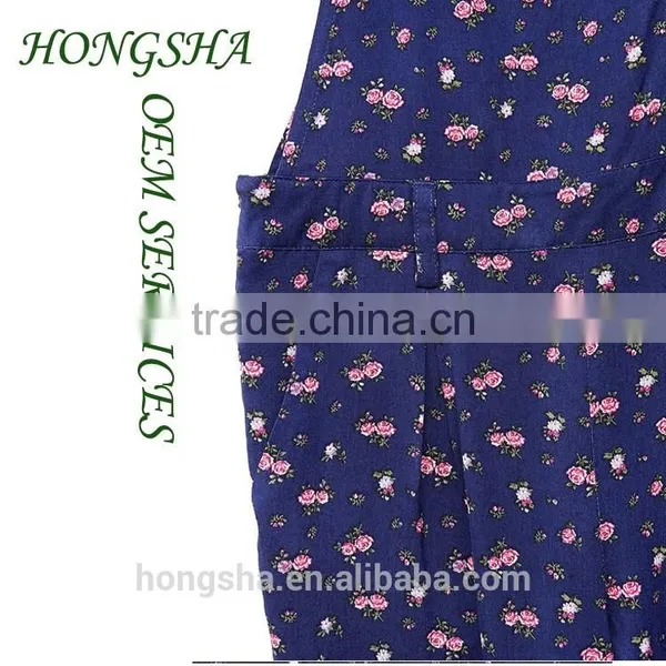Wholesale Children's Boutique Clothing Floral Rush Overalls Frocks Designs 2016 HSD7377 photo-5