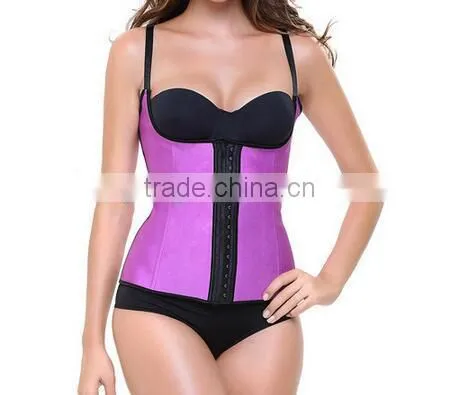 Sexy Latex Waist Trainer,hot Underwear Corset Bustier Shapers photo-3