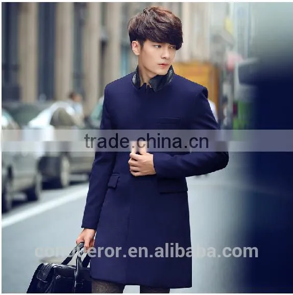 Fashion Wool Winter Men Overcoat BCL012 photo-3