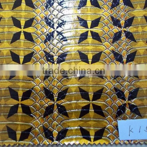 PVC Artificial Leather For Bags, Sofa and Car Seat photo-4
