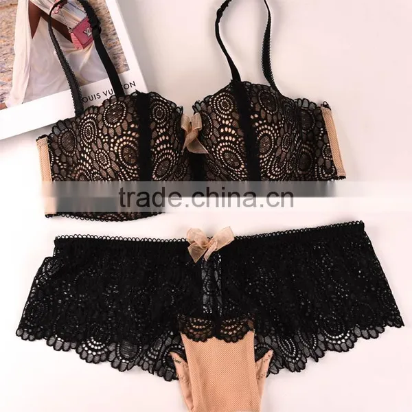 China Model Sexy Bra and Panty New Design photo-3