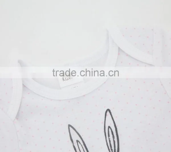 2017 Cute Design Girl Clothes 100% Cotton Baby Summer Clothes For Sleeveless photo-3