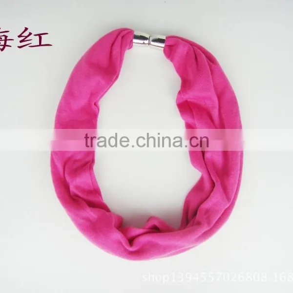 Cheap Custom Polyester Short Scarves Floral Print Colloer Scarves Jewelry Factory Directly Sales Infinity Scarves Manufacturer photo-5