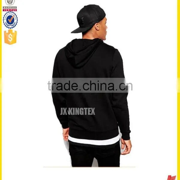 Wholesale Fashion Cheap Long Sleeve Hoodie Men/OEM/ODM High Quality Sleeve Mens Hoodies/custom Hoodies for Mens photo-5