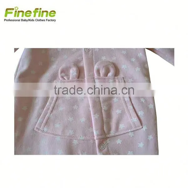 Kids Clothes Design Hot Sale Baby Romper With Headband Blank photo-5