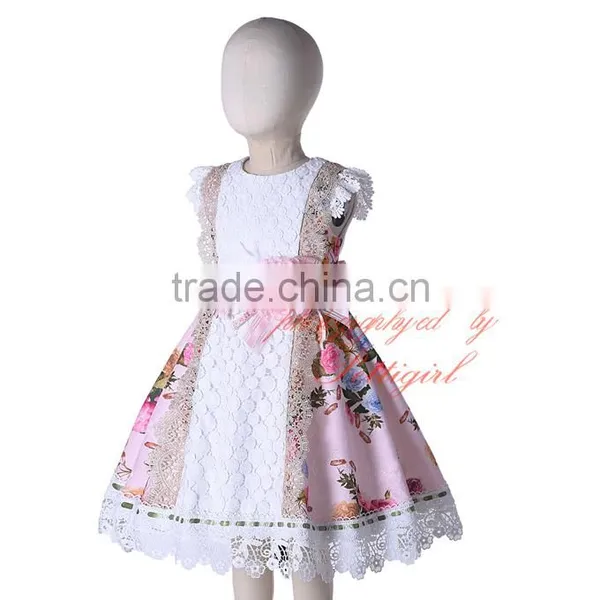 Lovely Lace Flower Girl Dress for Wedding Beautiful Girl photo-2