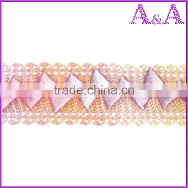 Black Dry Wedding Dress Decorative Trim Materials Fabric Chemical Embroidery With Beads Cord Guipure Bobbin Lace photo-2