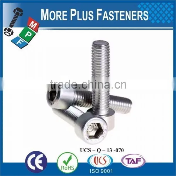 Made in Taiwan Factory Carbon Steel Stainless Steel Class10.9 DIN912 Socket Countersunk Head Screw Allen Bolt photo-5