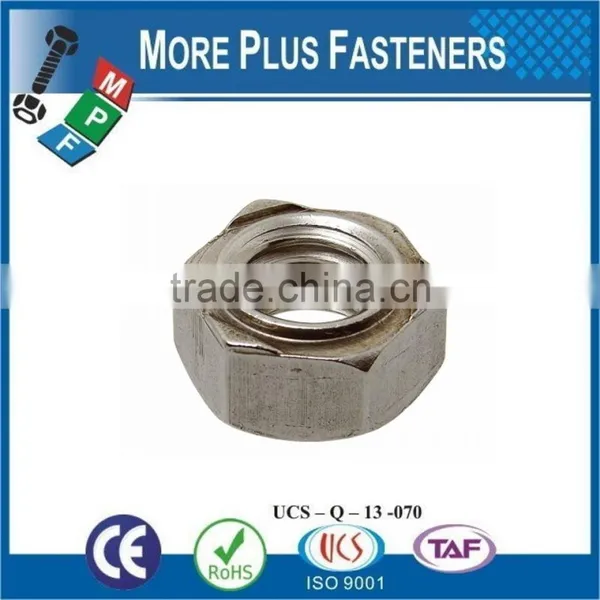 Made in Taiwan DIN 929 Hexagon Weld Nut DIN 929 photo-3