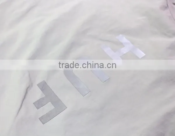Machine Washable Decorative Reflective Vinyl Sticker Heat Transfer on Clothes photo-5