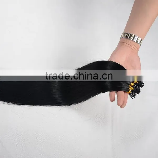 China 1# Color i Tip Hair Extensions Wholesale photo-4