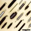 Extension Springs With Different Shapes of Hooks