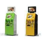 A4 Laser Printer Dual Screen Health Kiosk Machine , Automated Kiosk Touch Screen