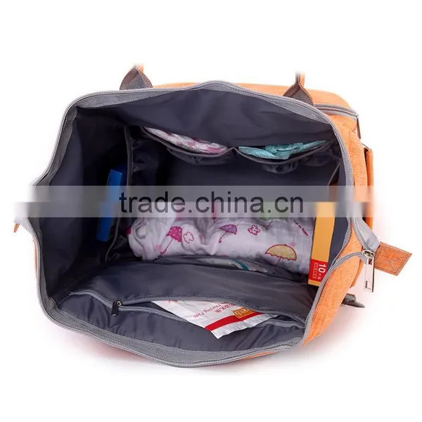 Wholesale New Fashion Canvas Cotton Diaper Bag With Lower Price photo-4