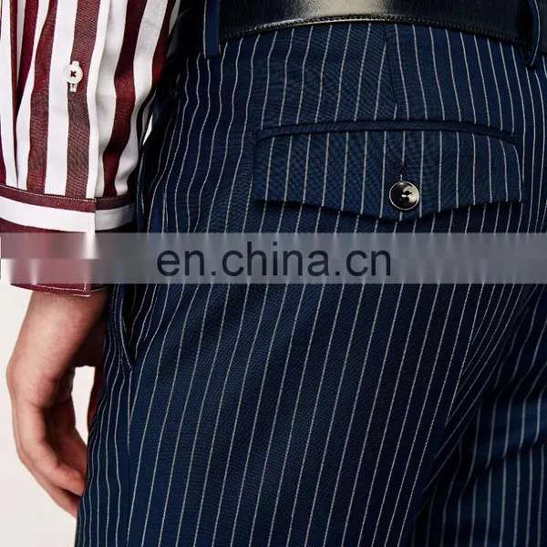 2017 Dongguan Wholesale Custom Slim Fit Suit Trousers For Men photo-4