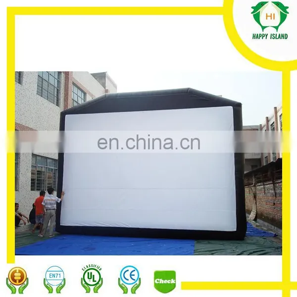 HI Hot Sale Inflatable Movie Screen, Inflatable Rear Projection Screen for Outdoor Cinema, Street Advertising Screen photo-4