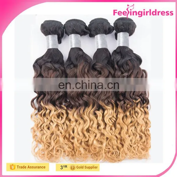 Brazilian 5A Double Weft Ombre Loose Wave 100 Human Hair Brands photo-5