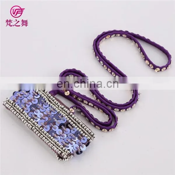 Sequins Beaded Performance Women Belly Dance Decoration Arm Chain Accessory P-9066# photo-4