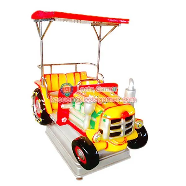 Zhongshan Amusement Kiddie Rides Rocking Machine Car 2 Seat Tractor photo-2