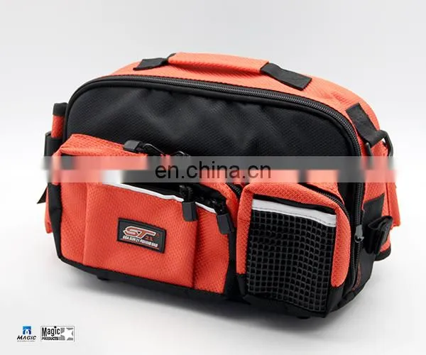 Portable Multi-functional Fishing Tools Fishing Lure Tackle Box Waist Pack Shoulder Bag