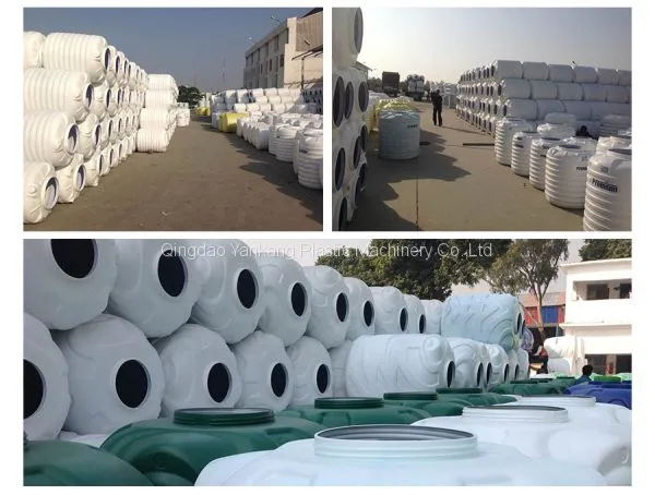 Multi-Layers Water Barrel Extrusion Blow Molding Machine To Make 1000L Water Tank photo-3