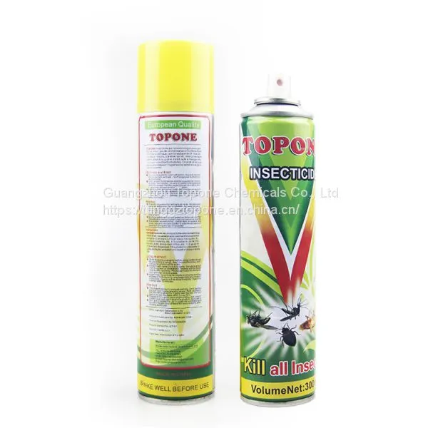 TOPONE Brand or OEM 300ml Household Product Insecticide Aerosol Spray photo-2