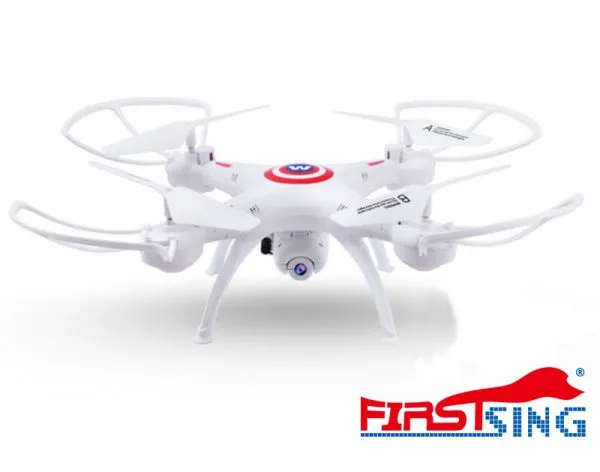Firstsing 6-Axis Drone 2.4Ghz RC Helicopter Aircraft Quadcopte Toys 360 Degree Flips WIFI Real Time Video Transmission