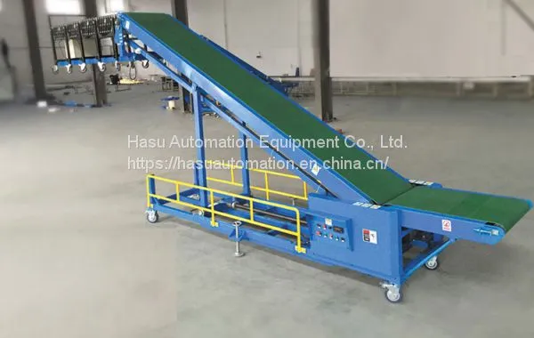 Automatic Electric Portable Telescopic Belt Conveyor for Goods Loading and Unloading photo-2