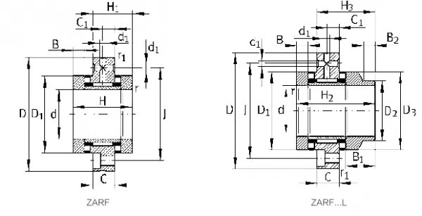 ZARF70160-TV/ZARF70160-TN Needle Roller/axial Cylindrical Roller Bearing/ Ball Screw Support Bearing/ Bearings for Screw Drives photo-4
