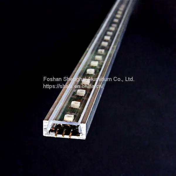 LED алюминиевый профильный половой рукоятный интеллектуальный светильник LED алюминиевый канал
