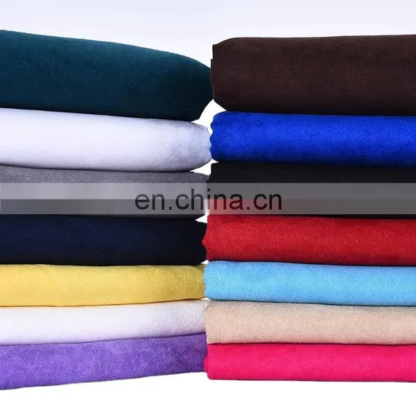 China Textiles 100% Polyester Suede Fabric for Sofa photo-2