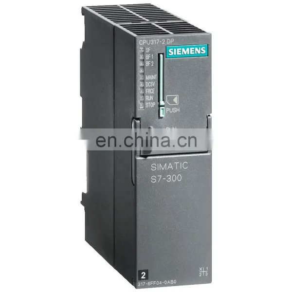 100% Original SIEMENS S7-300 Series PLC CPU 6ES7 317-2EK14-0AB0 photo-2