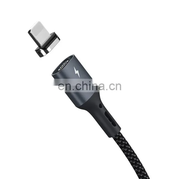 Remax RC-156 Embedded Strong Magnetic 3A 3 in 1 Magnetic Charging Data Cable Nylon Braided Usb Cable photo-5
