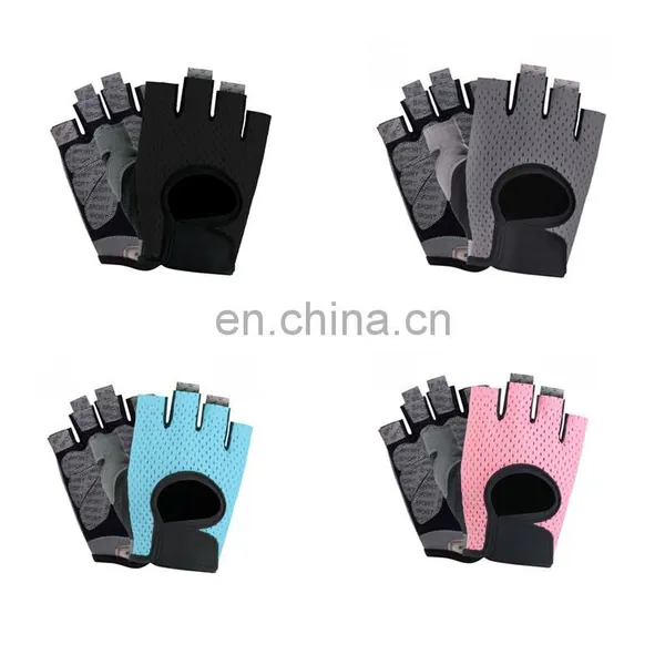 Hampool Wrist Support Half Finger Weight Lifting Gym Sports Gloves photo-7
