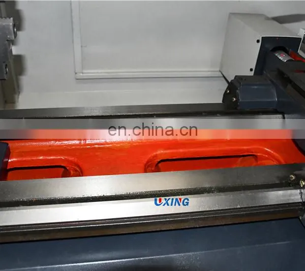 Fanuc System Control Gearbox Cnc Lathe Turning Machine Flat Bed CAK6166 Long Service Life for Wholesales photo-4
