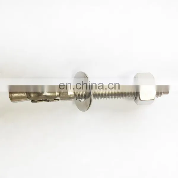 Zinc Galvanized Steel Expansion Anchor Heavy Duty M10 Wedge Anchor Through Bolt M6-m12 photo-4