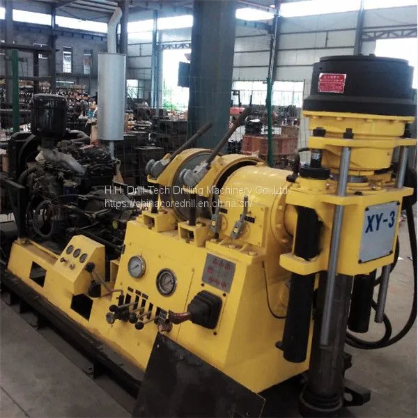 XY-3 Core Drilling Machine for Water Well Core Drilling and Engineering Drilling Rig Portable Equipment 530m Depth for Sale photo-3