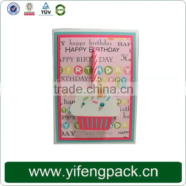 Happy Birthday, Merry Christmas Custom Greeting Cards Printing With Fancy Music Inside photo-6