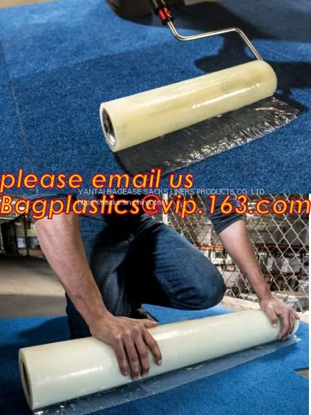 Self Adhesive Protective Film, Transperancy LDPE Protective Film, Packing Material Transparent PE Protective Film Bageas photo-2