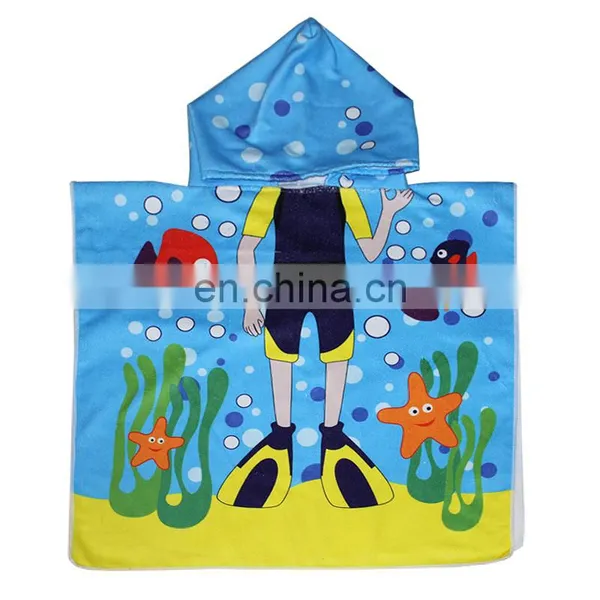 New Cartoon Animal Hooded Baby Bathrobes Kids Bath Towel Bath Robe photo-5